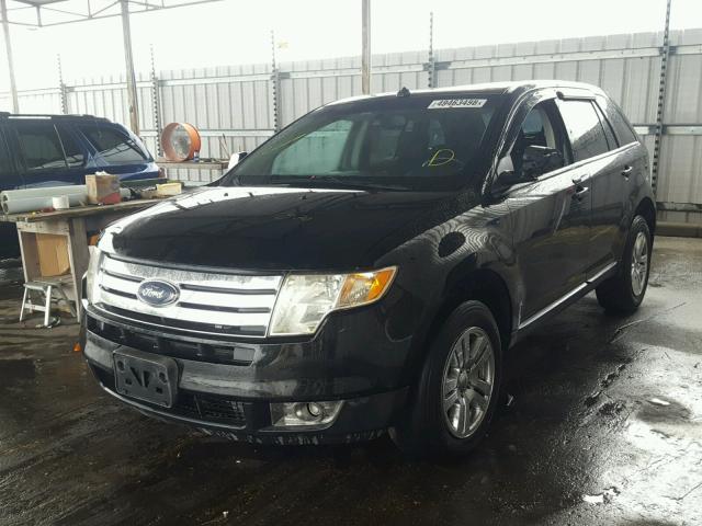 2FMDK48C37BA27313 - 2007 FORD EDGE SEL BLACK photo 2