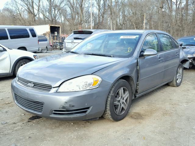 2G1WB55K379118497 - 2007 CHEVROLET IMPALA LS GRAY photo 2