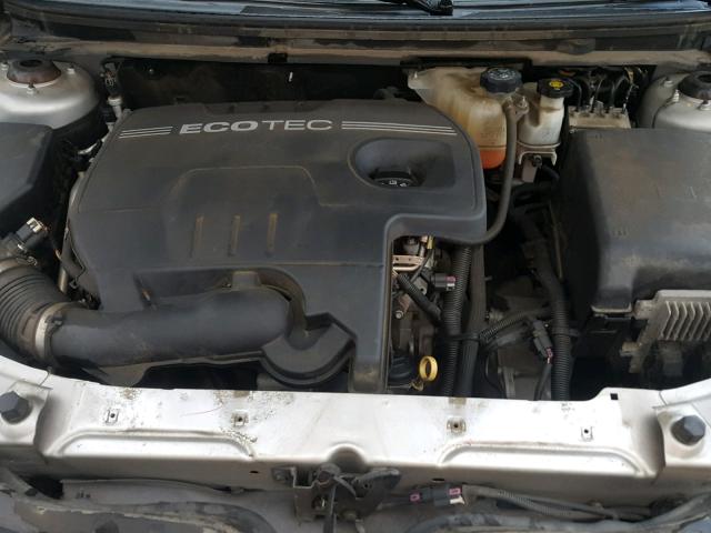 1G1ZB5EB3AF117099 - 2010 CHEVROLET MALIBU LS ვერცხლისფერი ფოტო 7