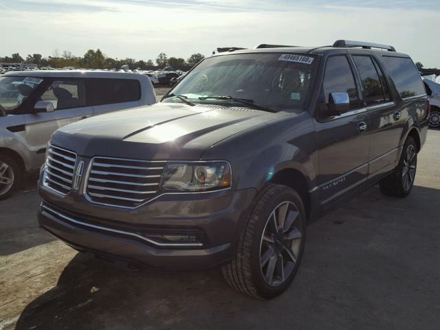 5LMJJ3LT1GEL05778 - 2016 LINCOLN NAVIGATOR GRAY photo 2