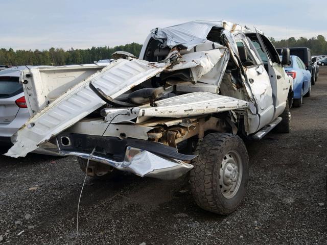 1D7KS28C76J113188 - 2006 DODGE RAM 2500 S WHITE photo 4