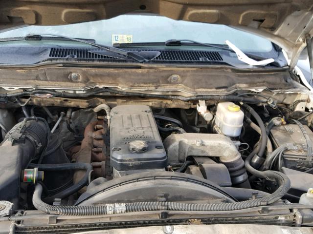 1D7KS28C76J113188 - 2006 DODGE RAM 2500 S WHITE photo 7