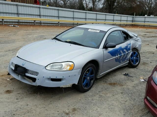 4B3AG42G92E034767 - 2002 DODGE STRATUS SE SILVER photo 2