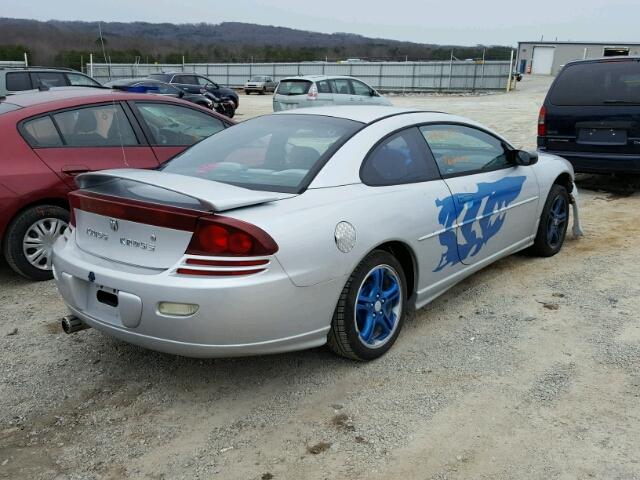 4B3AG42G92E034767 - 2002 DODGE STRATUS SE SILVER photo 4