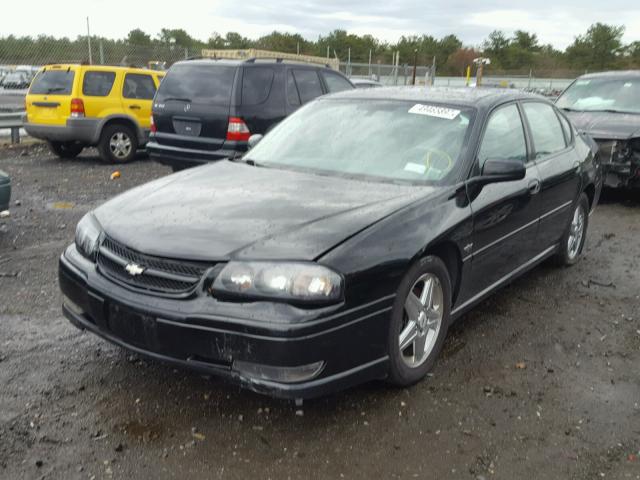 2G1WP551849426057 - 2004 CHEVROLET IMPALA SS BLACK photo 2