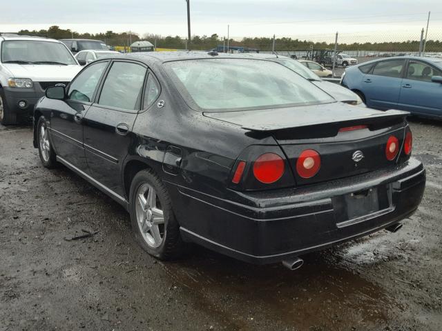 2G1WP551849426057 - 2004 CHEVROLET IMPALA SS BLACK photo 3