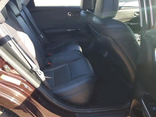 4T1BK1EB5DU035355 - 2013 TOYOTA AVALON BAS Бордовый фото 6