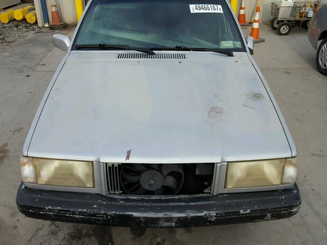 YV1FA8844L3482790 - 1990 VOLVO 740 BASE SILVER photo 7