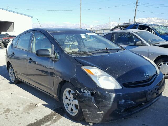 JTDKB22U040020592 - 2004 TOYOTA PRIUS BLACK photo 1