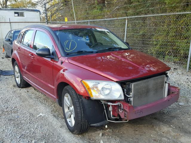 1B3CB3HA5AD598085 - 2010 DODGE CALIBER MA RED photo 1