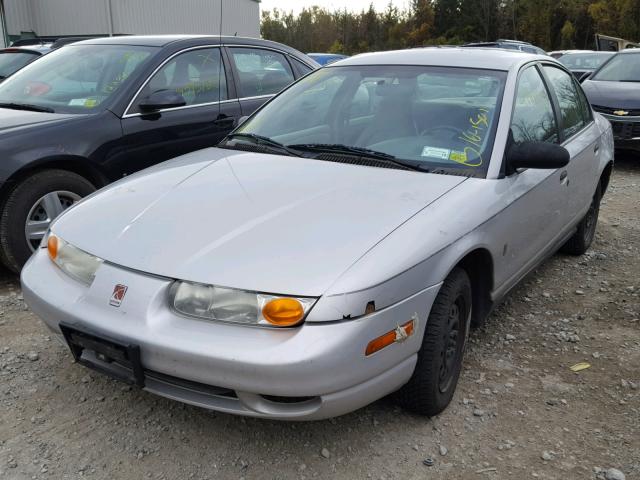 1G8ZF52811Z240669 - 2001 SATURN SL GRAY photo 2