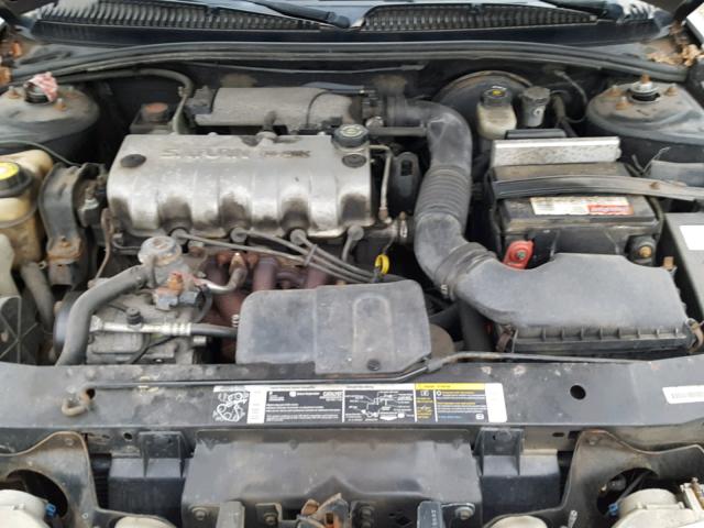 1G8ZF52811Z240669 - 2001 SATURN SL GRAY photo 7