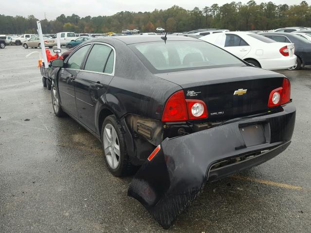 1G1ZB5E17BF288091 - 2011 CHEVROLET MALIBU LS BLACK photo 3