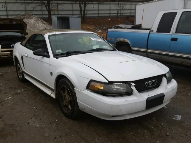 1FAFP446X4F239818 - 2004 FORD MUSTANG WHITE photo 1