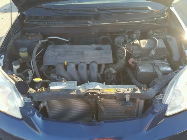 2T1KR32E73C103726 - 2003 TOYOTA COROLLA MA BLUE photo 7