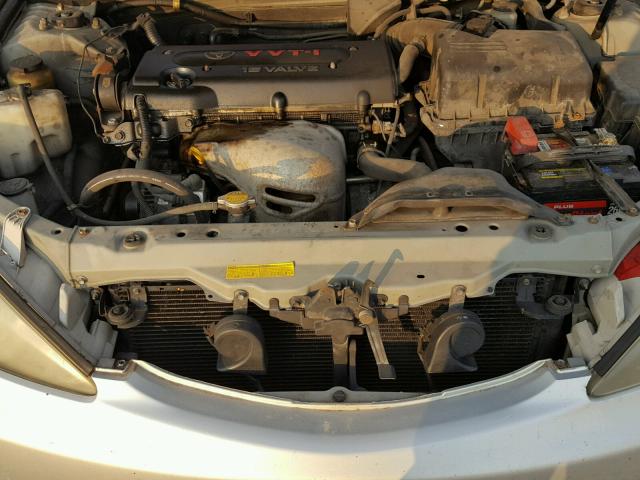 4T1BE32K32U614025 - 2002 TOYOTA CAMRY LE SILVER photo 7