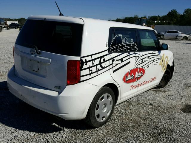 JTLZE4FE2A1102399 - 2010 TOYOTA SCION XB Ақ фото 4