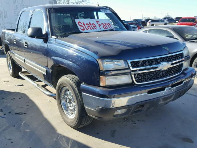 2GCEC13T661211161 - 2006 CHEVROLET SILVERADO BLUE photo 1