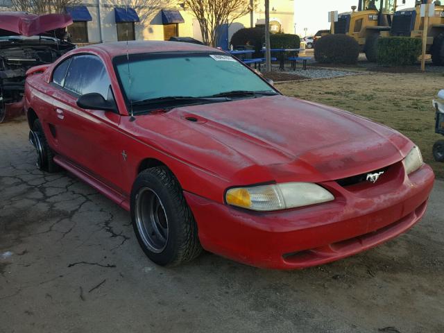 1FAFP4047WF244157 - 1998 FORD MUSTANG RED photo 1