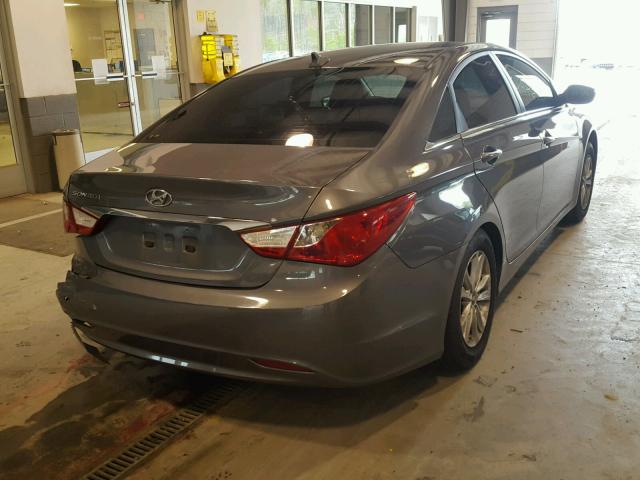 5NPEB4AC6BH117605 - 2011 HYUNDAI SONATA GLS GRAY photo 4