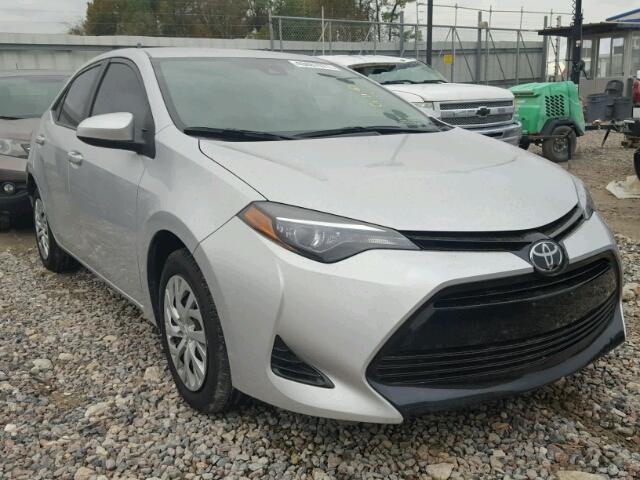 5YFBURHE0HP660025 - 2017 TOYOTA COROLLA L SILVER photo 1