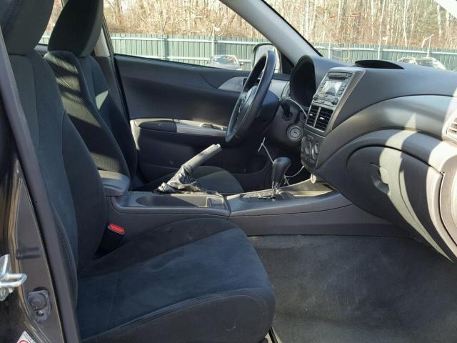 JF1GE61618H514724 - 2008 SUBARU IMPREZA 2. GRAY photo 5