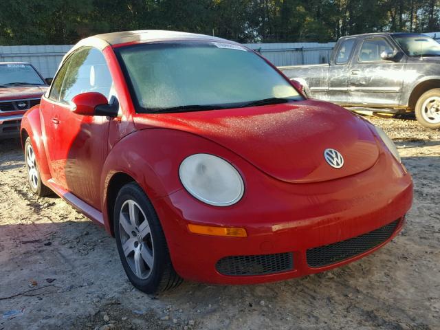 3VWRF31Y36M327930 - 2006 VOLKSWAGEN NEW BEETLE 红色 照片 1