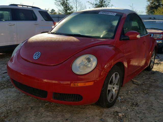 3VWRF31Y36M327930 - 2006 VOLKSWAGEN NEW BEETLE 红色 照片 2