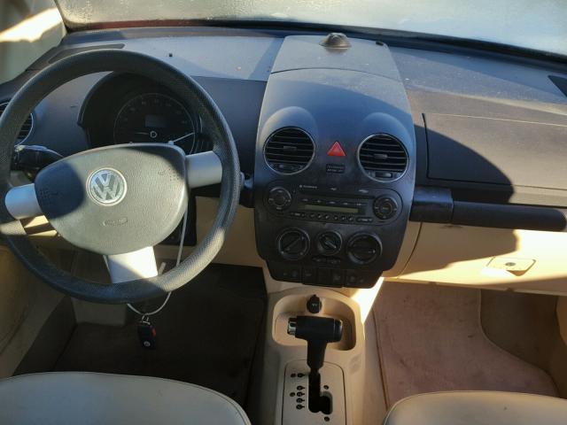 3VWRF31Y36M327930 - 2006 VOLKSWAGEN NEW BEETLE 红色 照片 9