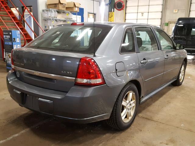 1G1ZT64844F183562 - 2004 CHEVROLET MALIBU MAX ნაცრისფერი ფოტო 4