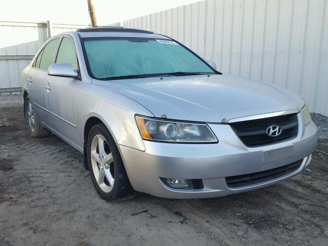 5NPEU46F06H063687 - 2006 HYUNDAI SONATA GLS SILVER photo 1