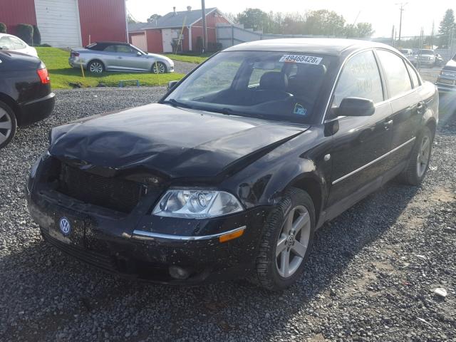 WVWRH63B04P150395 - 2004 VOLKSWAGEN PASSAT GLX BLUE photo 2