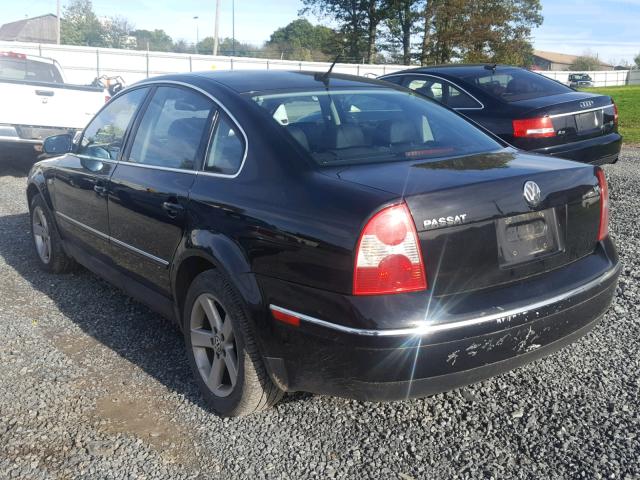 WVWRH63B04P150395 - 2004 VOLKSWAGEN PASSAT GLX BLUE photo 3