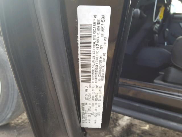 1C4AJWAG0DL547628 - 2013 JEEP WRANGLER S BLACK photo 10