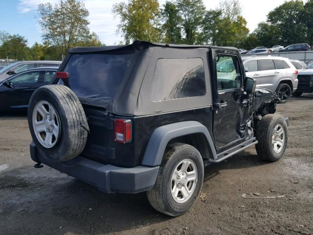 1C4AJWAG0DL547628 - 2013 JEEP WRANGLER S BLACK photo 4