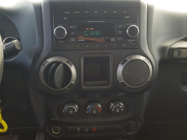 1C4AJWAG0DL547628 - 2013 JEEP WRANGLER S BLACK photo 9