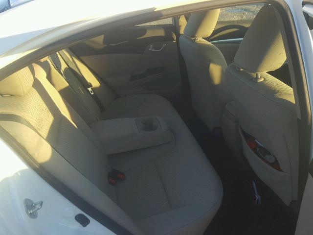 19XFB2F8XFE037991 - 2015 HONDA CIVIC EX WHITE photo 6