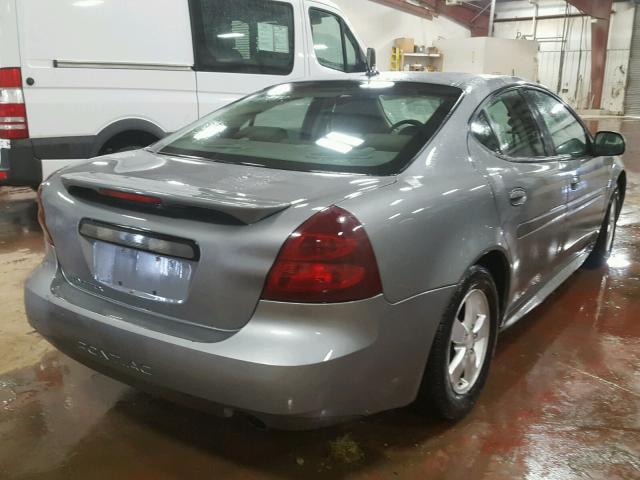 2G2WP552071133292 - 2007 PONTIAC GRAND PRIX Մոխրագույն լուսանկար 4