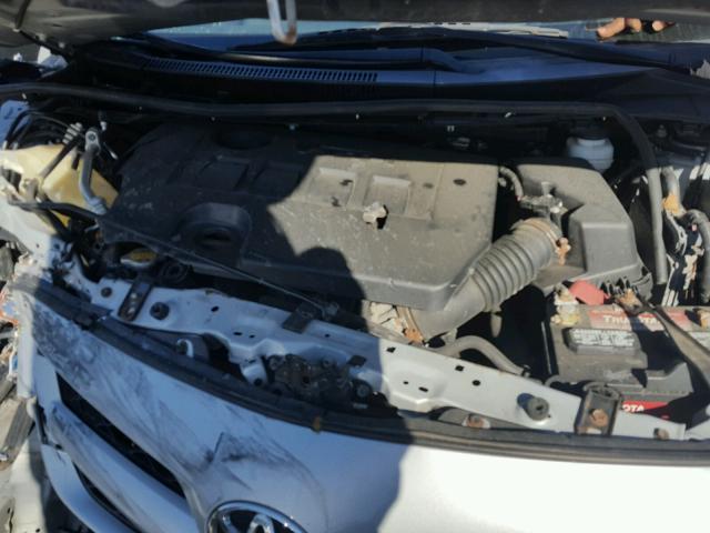 2T1BU4EE8BC714220 - 2011 TOYOTA COROLLA BA SILVER photo 7