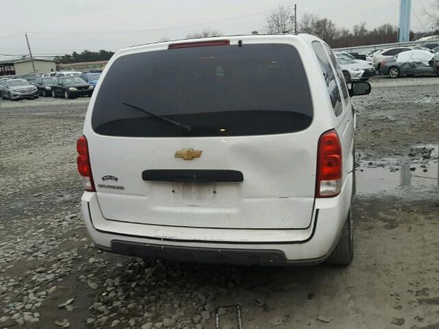 1GBDV13L06D136908 - 2006 CHEVROLET UPLANDER I WHITE photo 10