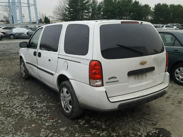 1GBDV13L06D136908 - 2006 CHEVROLET UPLANDER I WHITE photo 3