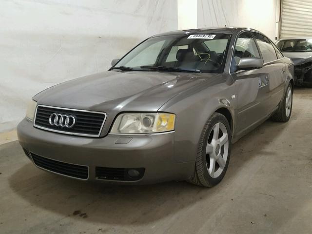 WAULD64B73N083477 - 2003 AUDI A6 2.7T QU GRAY photo 2