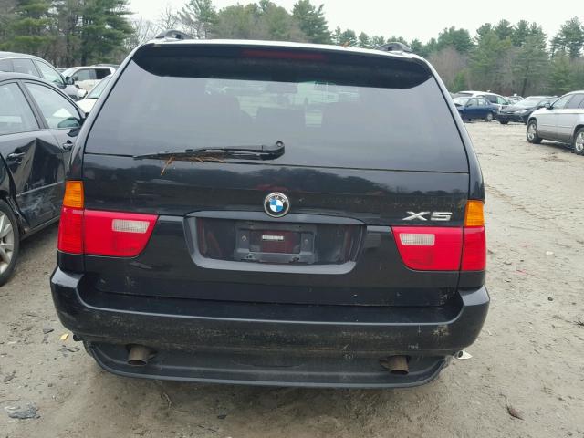 5UXFA53572LP32055 - 2002 BMW X5 3.0I BLACK photo 9