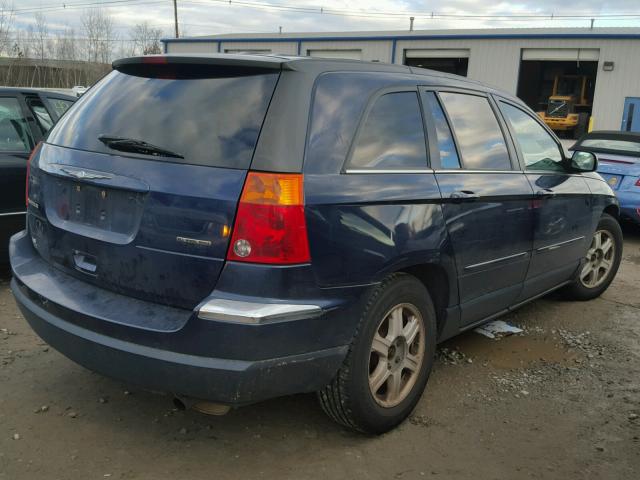 2C8GF68434R620634 - 2004 CHRYSLER PACIFICA BLUE photo 4