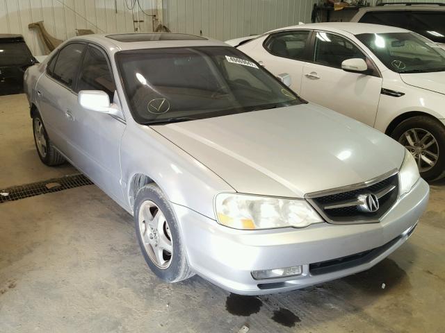 19UUA56652A035333 - 2002 ACURA 3.2TL SILVER photo 1