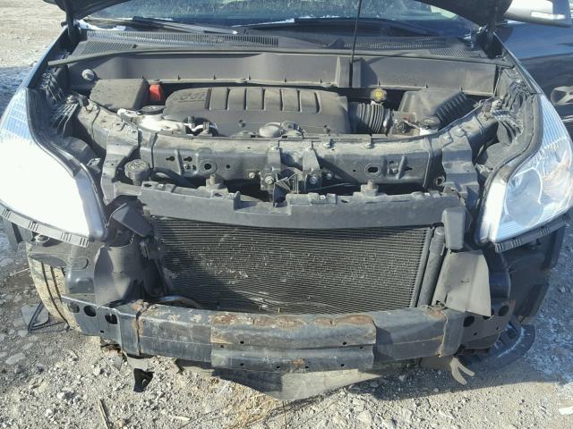 1GNKRLED7CJ278198 - 2012 CHEVROLET TRAVERSE L CHARCOAL photo 7