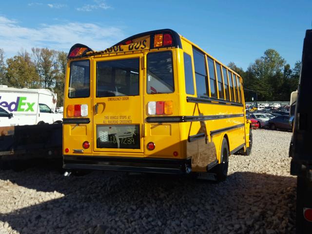 4UZABPFD6KCKY2403 - 2019 FREIGHTLINER CHASSIS B2 YELLOW photo 4