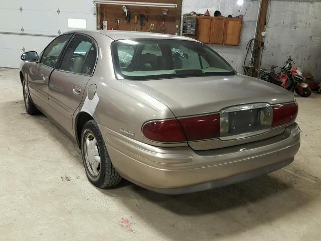 1G4HR54K7YU122047 - 2000 BUICK LESABRE LI TAN photo 3