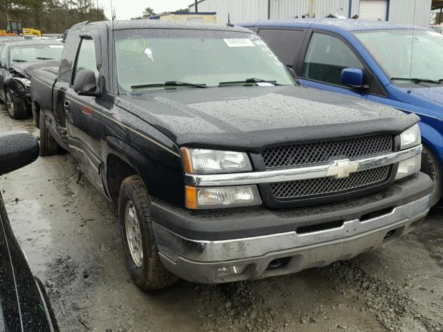 2GCEC19T231121914 - 2003 CHEVROLET SILVERADO BLACK photo 1