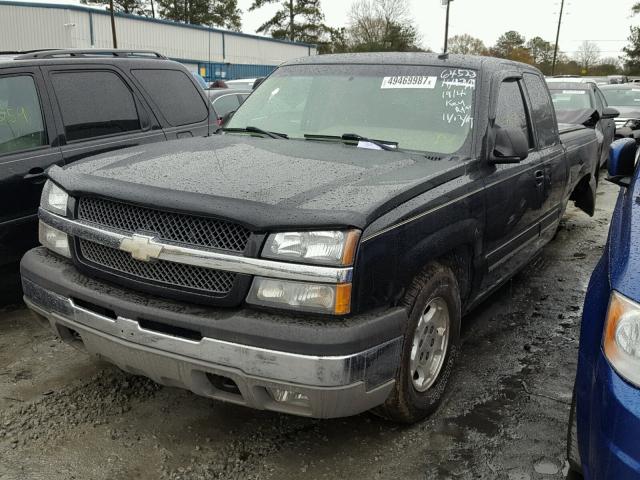 2GCEC19T231121914 - 2003 CHEVROLET SILVERADO BLACK photo 2